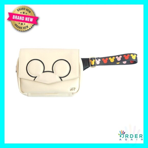 Handbags - Disney Mickey Fanny Pack Crossbody Vegan Leather Adjustable Waist Bag Travel